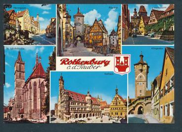 St. Jakobskirche, Plönlein u.a. Rothenburg o.d. Tauber